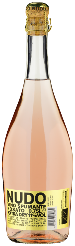 Vino Spumante Rosato Extra Dry "Nudo" IGT Bio