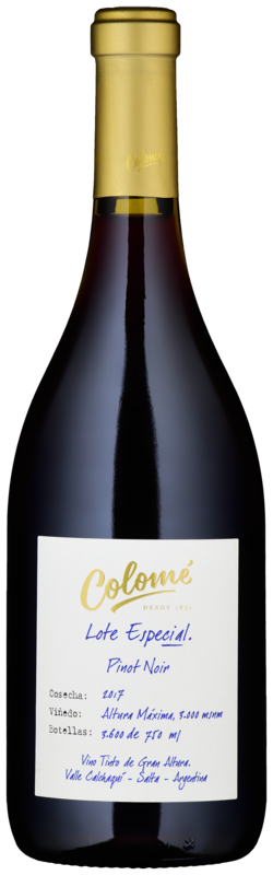 Colomé Lote Especial Pinot Noir "Altura Maxima"