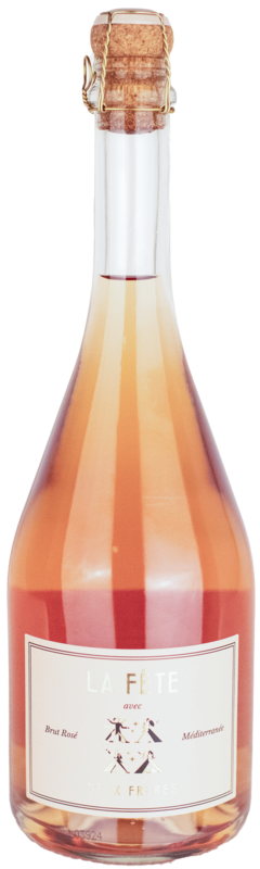 La Fête avec Deux Frères Brut Rosé IGP Bio