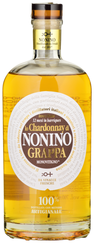 Grappa Lo Chardonnay 12 mesi barrique Monovitigno 