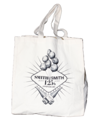 Shopper mit 10 year anniversary Logo Smith & Smith